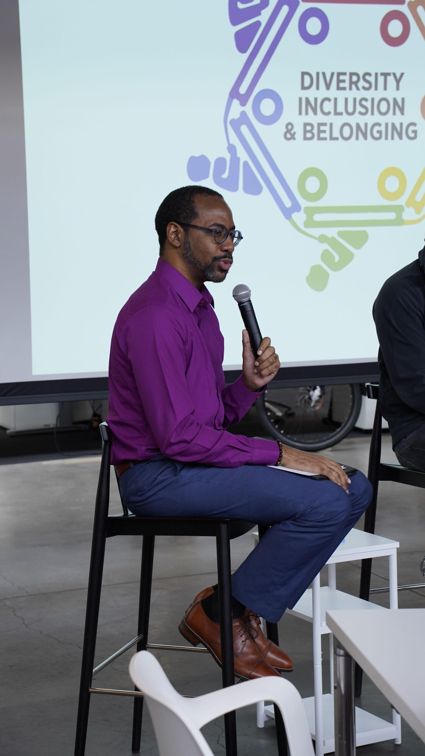 Dr. MK Seated Speaking